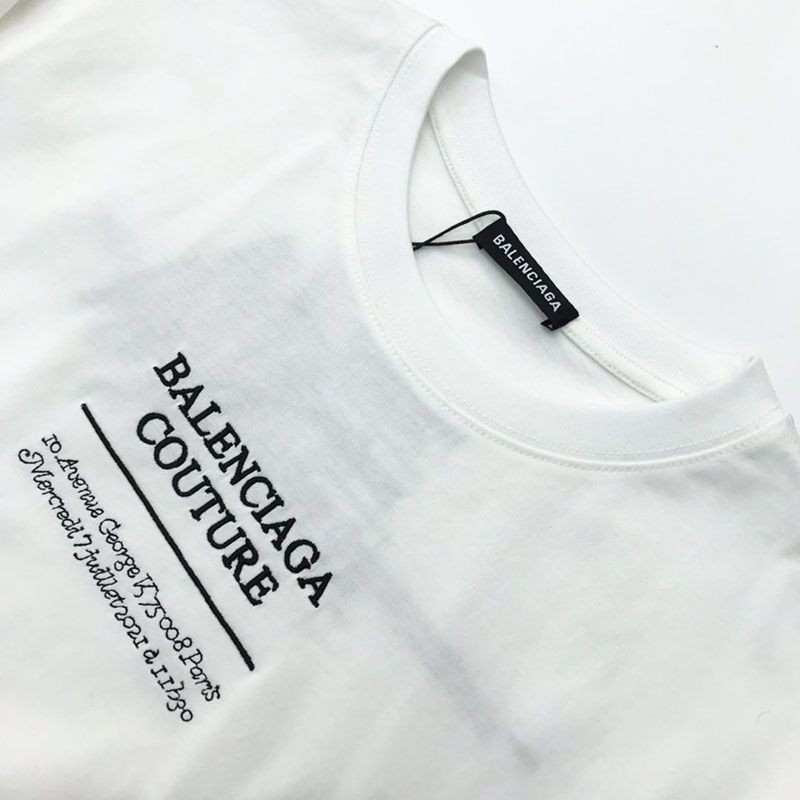 超話題!【バレンシアガ】ロゴ入りコットン コピー Tシャツ bau76844激安送料無料