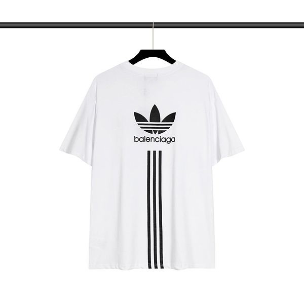 《大人気》バレンシアガ アディダス コピー Tシャツ メンズ 2色 bav63815人気