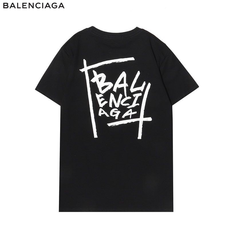 超話題!バレンシアガ コピー クルーネックロゴ Tシャツ 2色 baw37360通販