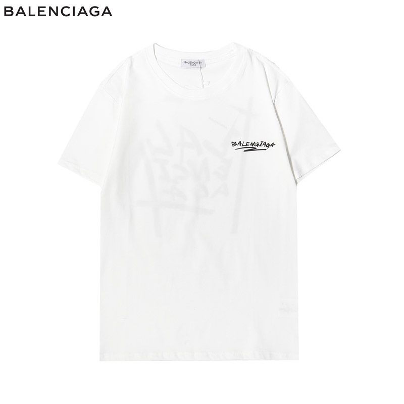 超話題!バレンシアガ コピー クルーネックロゴ Tシャツ 2色 baw37360人気
