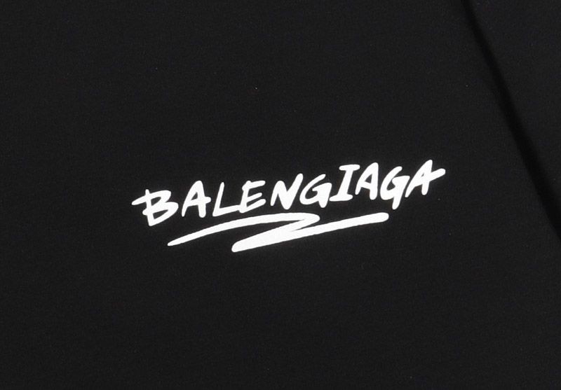超話題!バレンシアガ コピー クルーネックロゴ Tシャツ 2色 baw37360品質保証