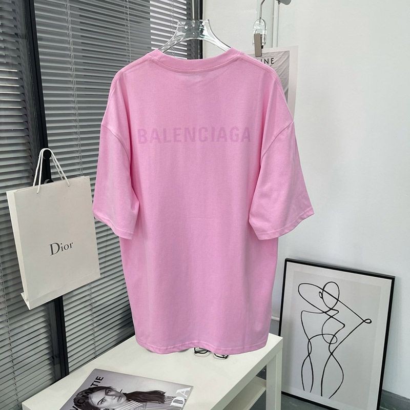 可愛いバレンシアガ LOGO Tシャツ 偽物 bax36330通販