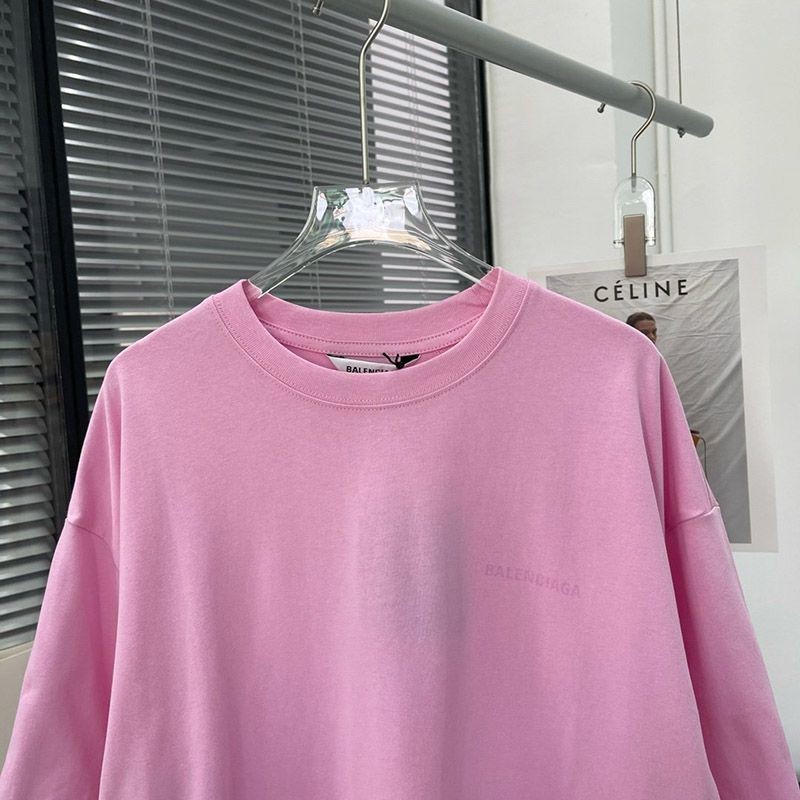 可愛いバレンシアガ LOGO Tシャツ 偽物 bax36330激安送料無料