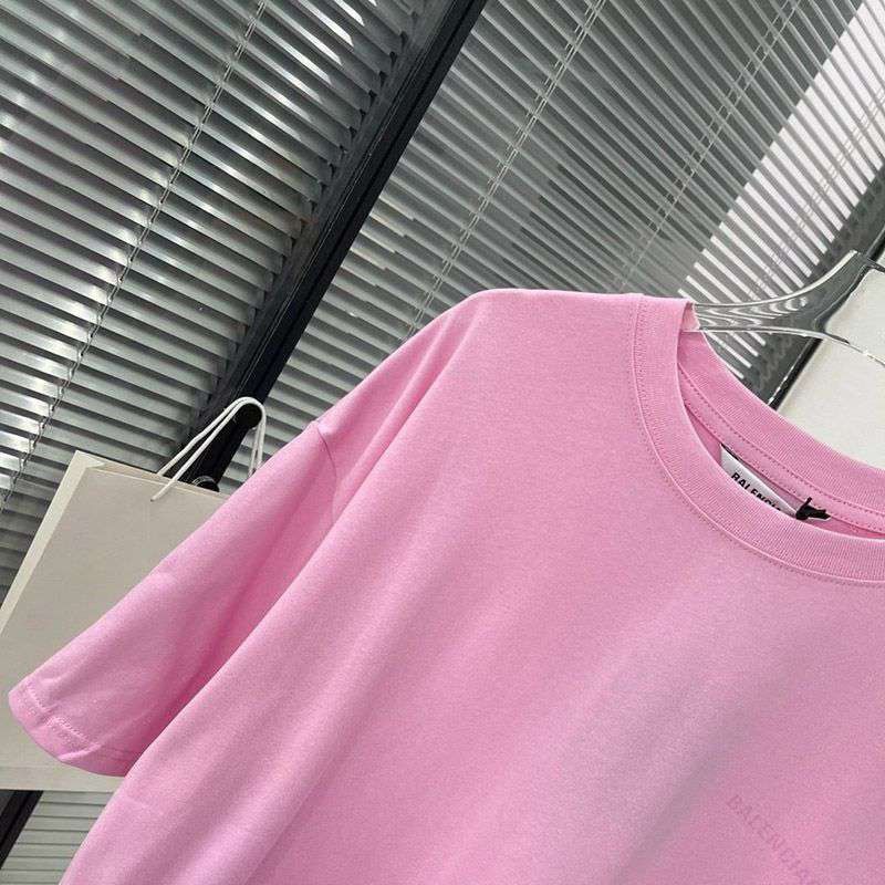 可愛いバレンシアガ LOGO Tシャツ 偽物 bax36330高い品質