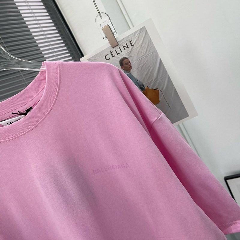 可愛いバレンシアガ LOGO Tシャツ 偽物 bax36330人気