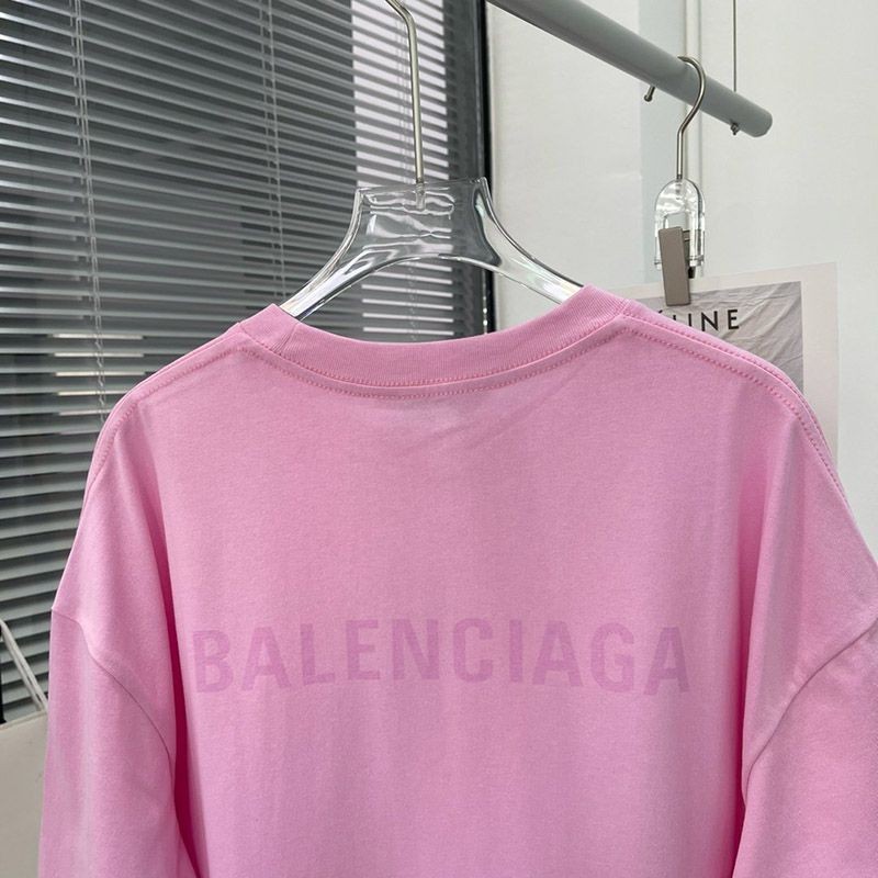 可愛いバレンシアガ LOGO Tシャツ 偽物 bax36330代引きを販売