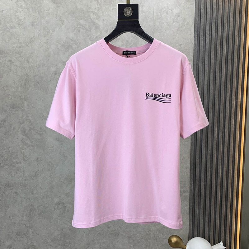 稀少バレンシアガ 偽物 POLITICAL CAMPAIGN REGULAR FIT Tシャツ bay14056通販