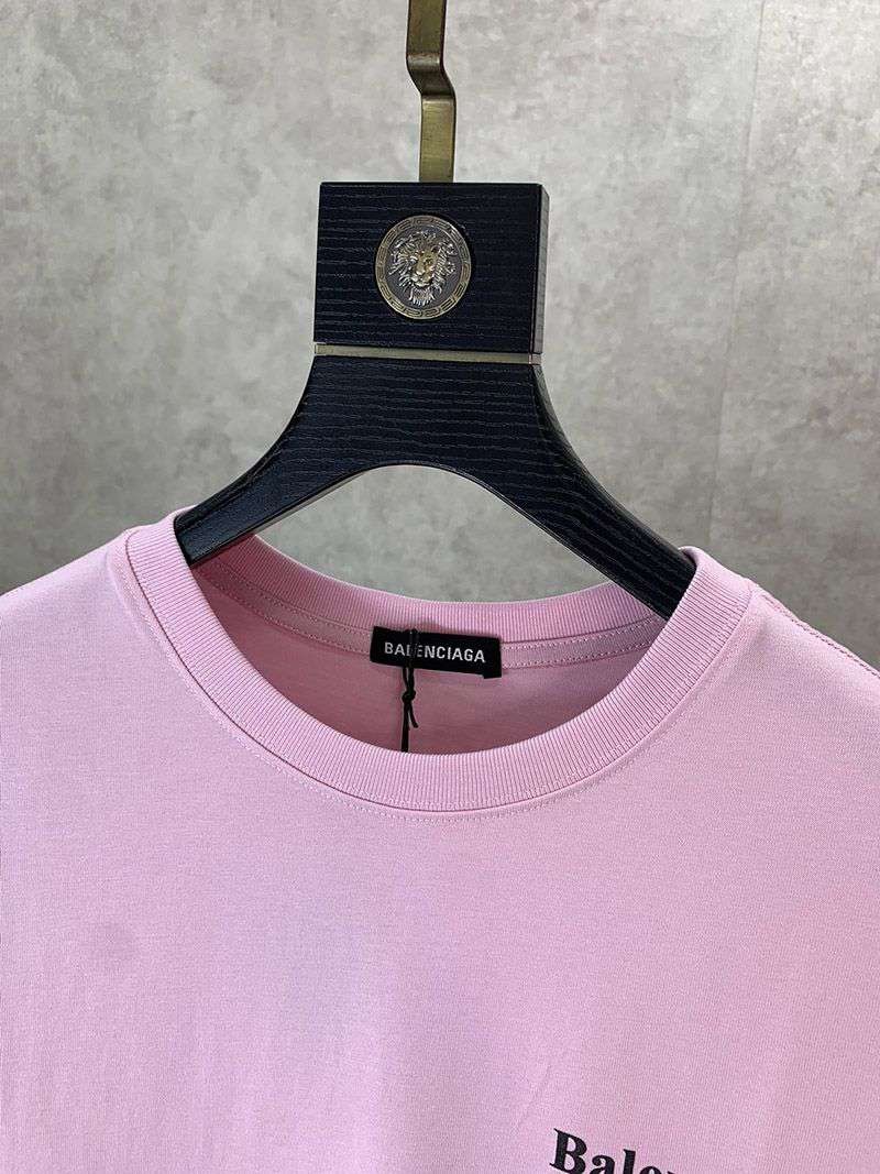 稀少バレンシアガ 偽物 POLITICAL CAMPAIGN REGULAR FIT Tシャツ bay14056高い品質