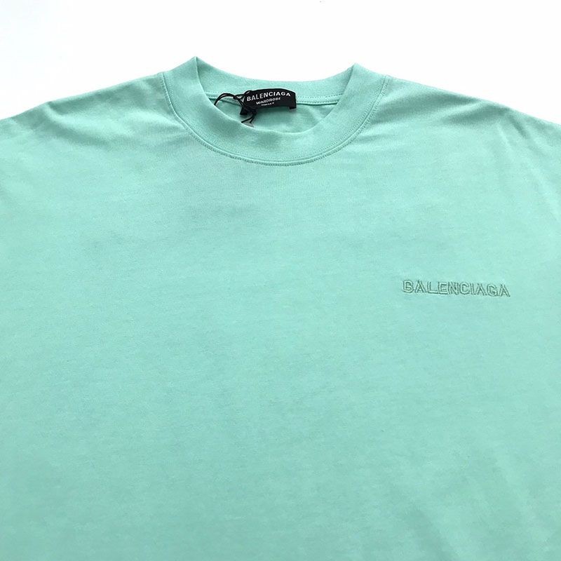 入手困難 バレンシアガ★ミディアムフィットロゴTシャツ コピー bay70046激安送料無料