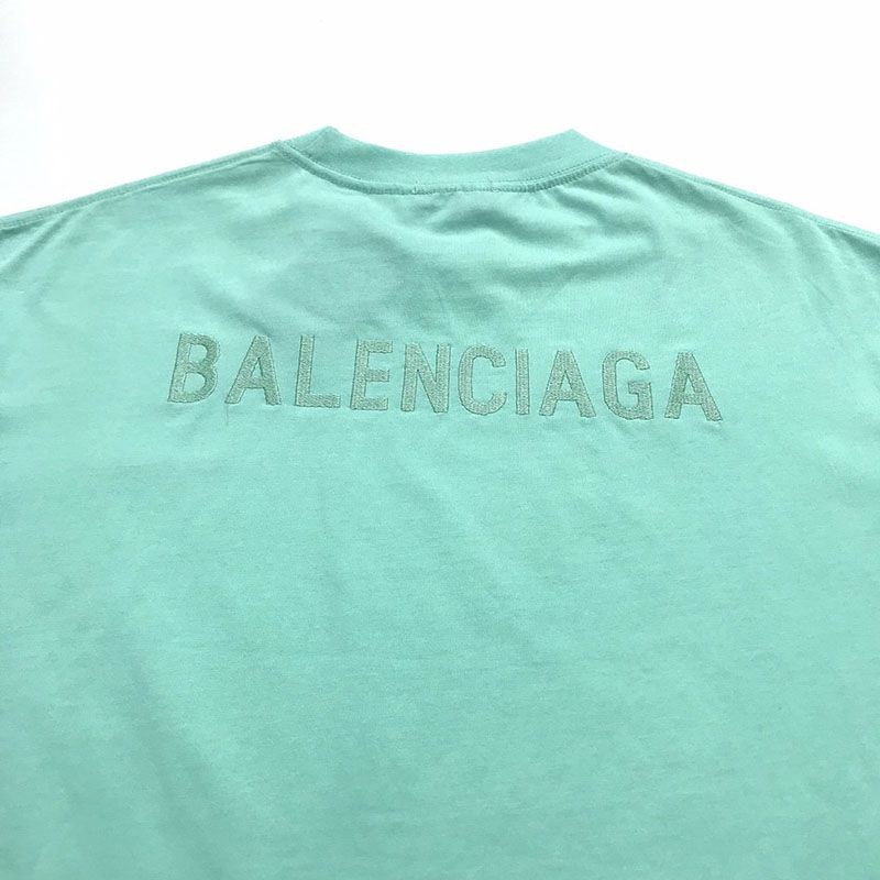 入手困難 バレンシアガ★ミディアムフィットロゴTシャツ コピー bay70046最高級