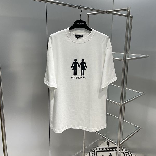 完売必至バレンシアガ PRIDE 22 オーバーサイズ ロゴTシャツ コピー 2色 bay78928代引きを販売