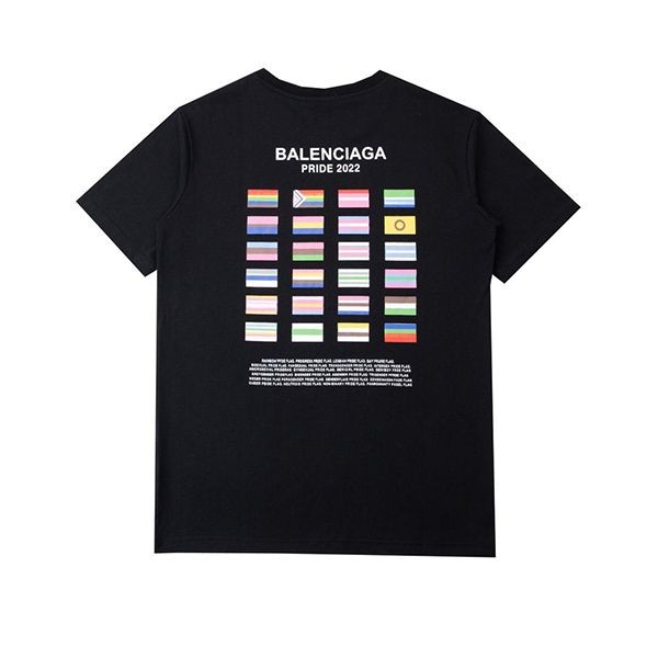 完売必至バレンシアガ PRIDE 22 オーバーサイズ ロゴTシャツ コピー 2色 bay78928100%安全に到着