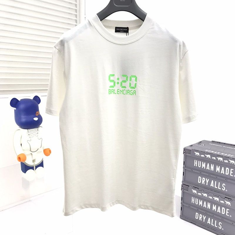 《大人気》バレンシアガ 刺繍 コットン ジャージー Tシャツ 偽物 3色 bay86773代引きを販売