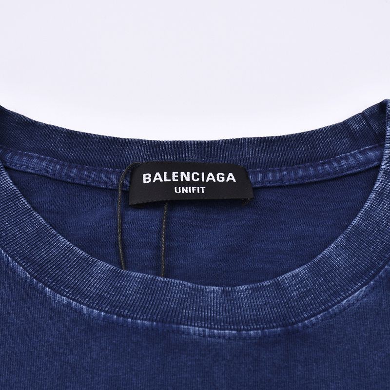 送料込【バレンシアガ】ParisロゴプリントTシャツ スーパーコピー☆Medium Fit baz44066激安送料無料