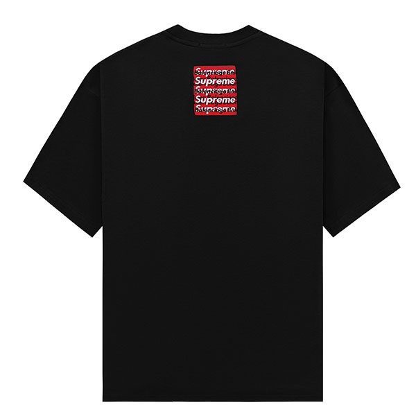 《大人気》バレンシアガ シュプリーム コピー コラボ ロゴ Tシャツ baz48380通販