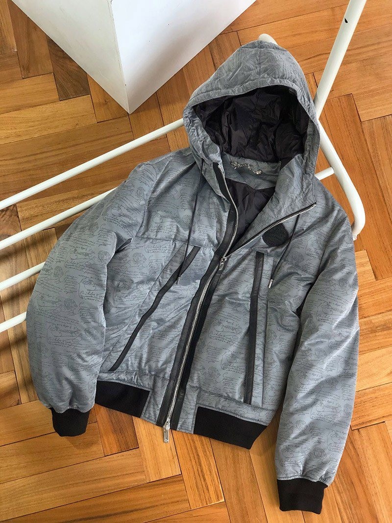 21-22AW ベルルッティ スクリット ダウンジャケット ユニセックス bee41586激安送料無料
