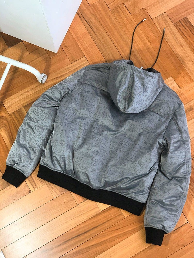 21-22AW ベルルッティ スクリット ダウンジャケット ユニセックス bee41586最高級