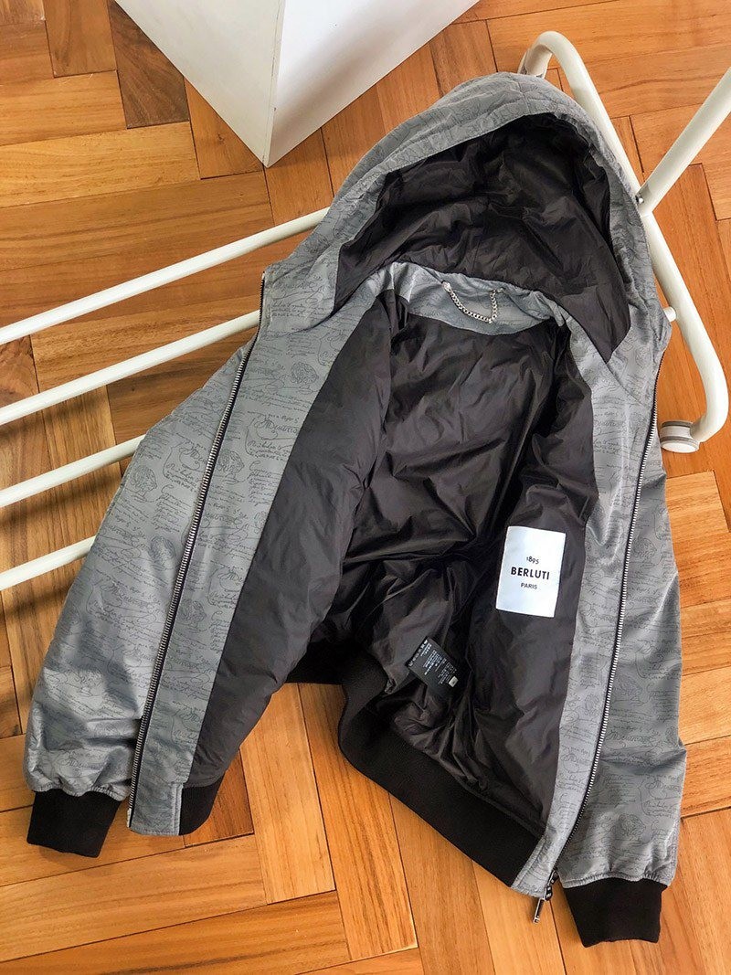 21-22AW ベルルッティ スクリット ダウンジャケット ユニセックス bee41586代引きを販売