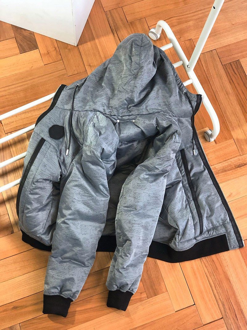 21-22AW ベルルッティ スクリット ダウンジャケット ユニセックス bee41586品質保証