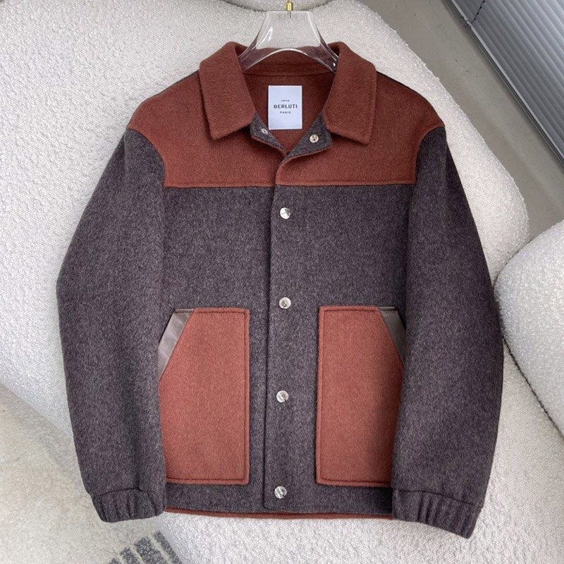 日本未入荷 ベルルッティ シンプルスタイルに☆カシミアジャケット コピー beu64689通販