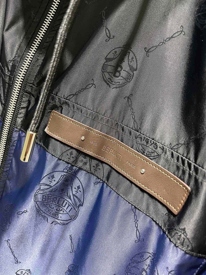 世界中で大人気♪ ベルルッティ Signature ナイロン パーカー コピーブルゾン beu77047最高級
