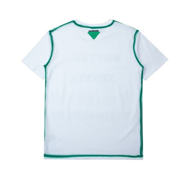 大人気!!新色【ボッテガヴェネタ】コントラスト ステッチ 偽物 Tシャツ bod49038高い品質