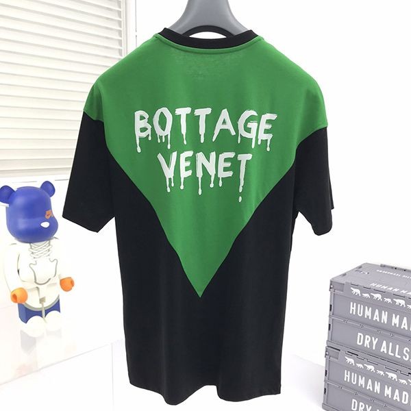 目を惹くカラー【ボッテガヴェネタ】コントラスト ステッチ Tシャツ boi26473通販