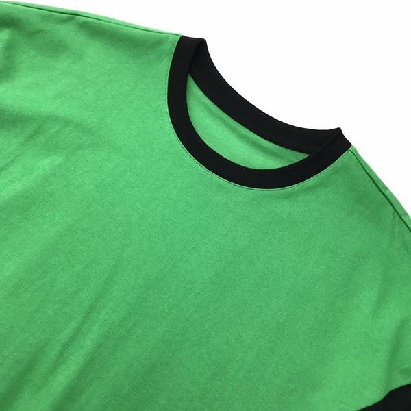 目を惹くカラー【ボッテガヴェネタ】コントラスト ステッチ Tシャツ boi26473激安送料無料