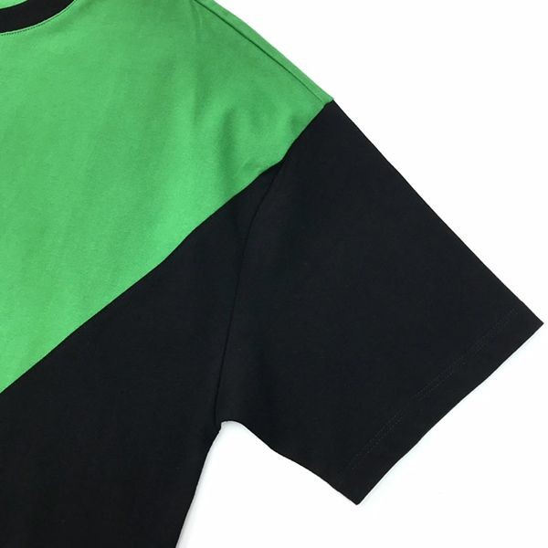 目を惹くカラー【ボッテガヴェネタ】コントラスト ステッチ Tシャツ boi26473高い品質