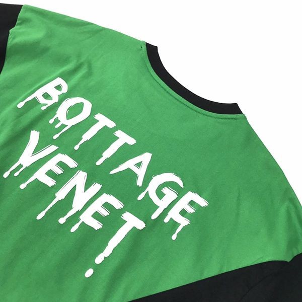 目を惹くカラー【ボッテガヴェネタ】コントラスト ステッチ Tシャツ boi26473人気