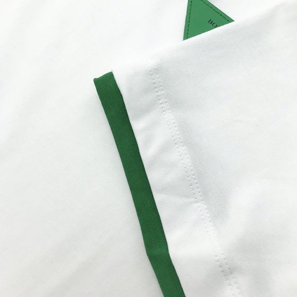 春もの新作【ボッテガヴェネタ】コントラスト ステッチ 偽物 Tシャツ bor90190人気
