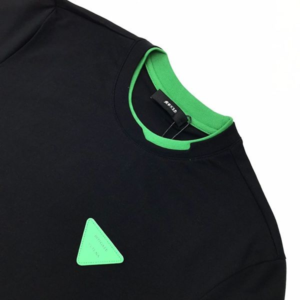 送料込【ボッテガヴェネタ】コントラスト ステッチ コピー Tシャツ bot74090激安送料無料
