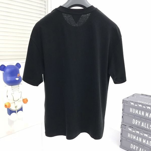 春夏新作【ボッテガヴェネタ】コントラスト ステッチ 偽物 Tシャツ bow70141通販