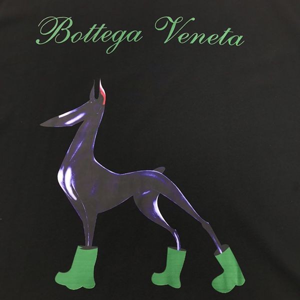 春夏新作【ボッテガヴェネタ】コントラスト ステッチ 偽物 Tシャツ bow70141人気