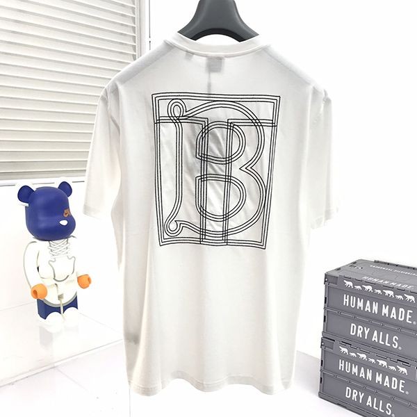 定番バーバリー コピー モノグラムモチーフ コットンTシャツ 3色 80552061激安送料無料