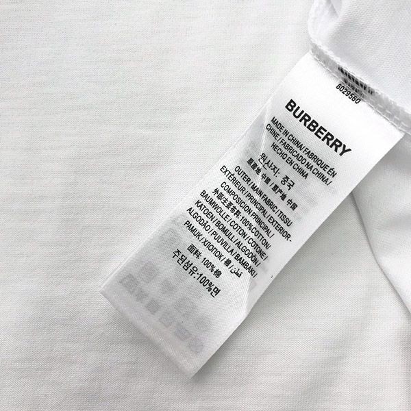 希少色バーバリー コピー ラベルアップリケ オーバーサイズTシャツ 3色 80565431代引きを販売
