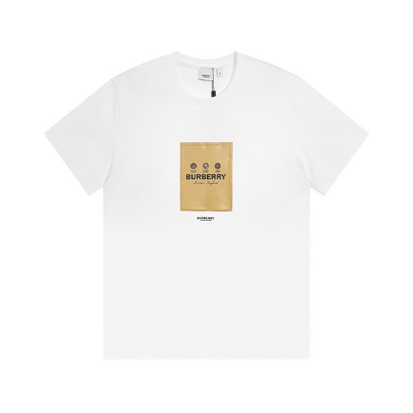超話題! バーバリー クルーネック Tシャツ コピーオーバーサイズ 半袖 Bab73378激安送料無料