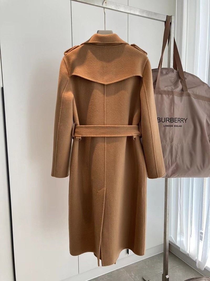 可愛い バーバリー 大人気 カシミヤトレンチコート 偽物 Bah76575品質保証