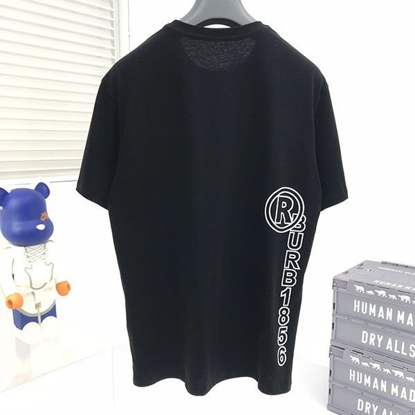 超話題!バーバリー Tシャツ コピー ホースフェリー プリント コットン Baj57044通販