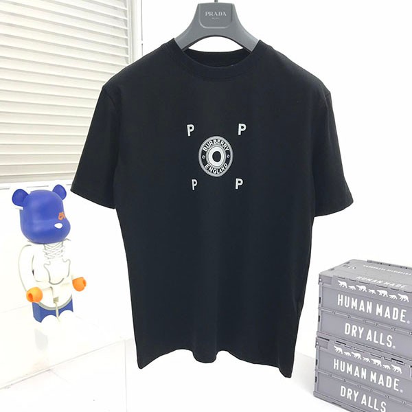 大人気！バーバリー x Pop Trading Company Tシャツ 偽物 Bal01407激安送料無料