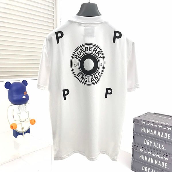 大人気！バーバリー x Pop Trading Company Tシャツ 偽物 Bal01407最高級