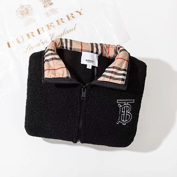 ブティック♪バーバリー ジャケット コピーカシミアブレンドフリース Bam46335品質保証