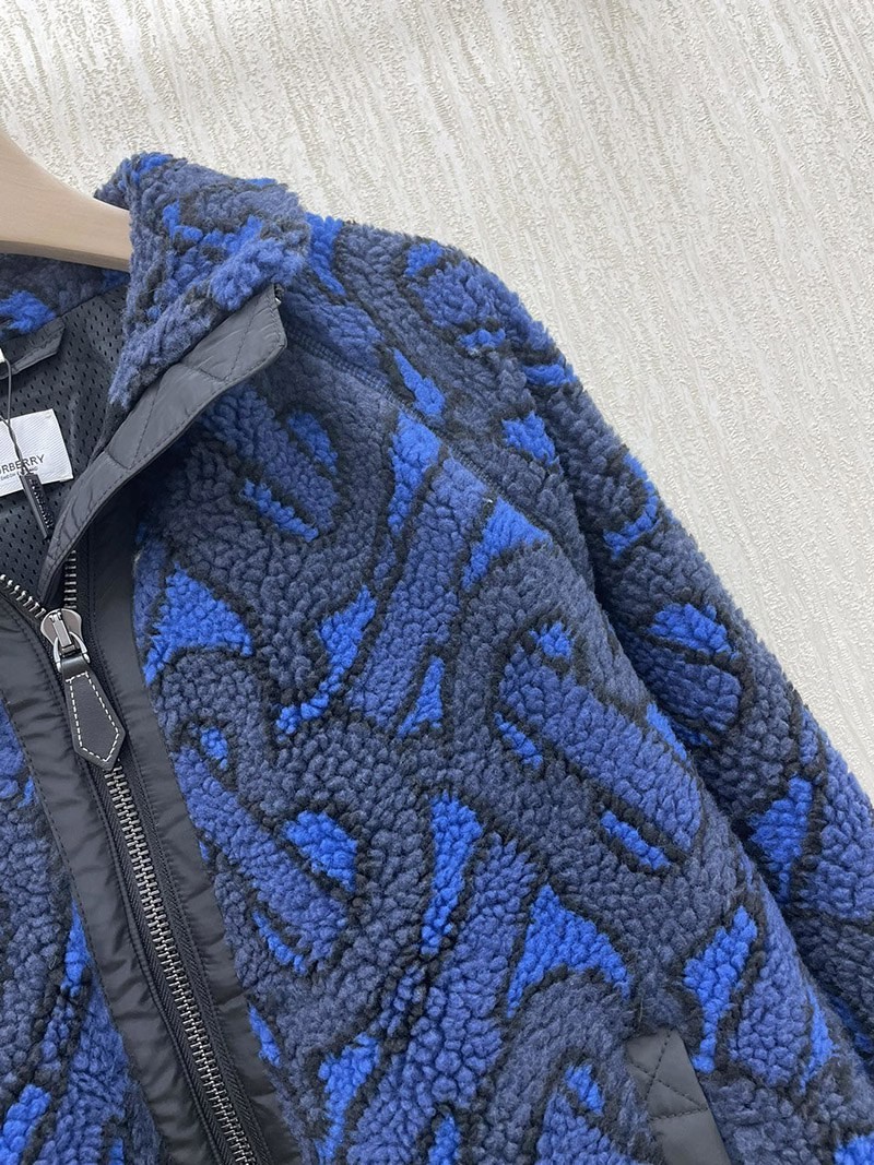 21-22AW バーバリー カシミア フリースジャケット偽物 Bap42130激安送料無料