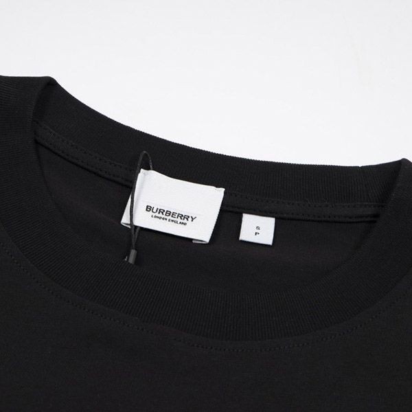 ☆超人気☆バーバリー Tシャツ スーパーコピー クルーネック 半袖 ロゴ Bar88485最高級