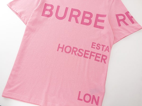稀少☆バーバリー☆ ホースフェリープリント Tシャツ コピー Bar89985人気
