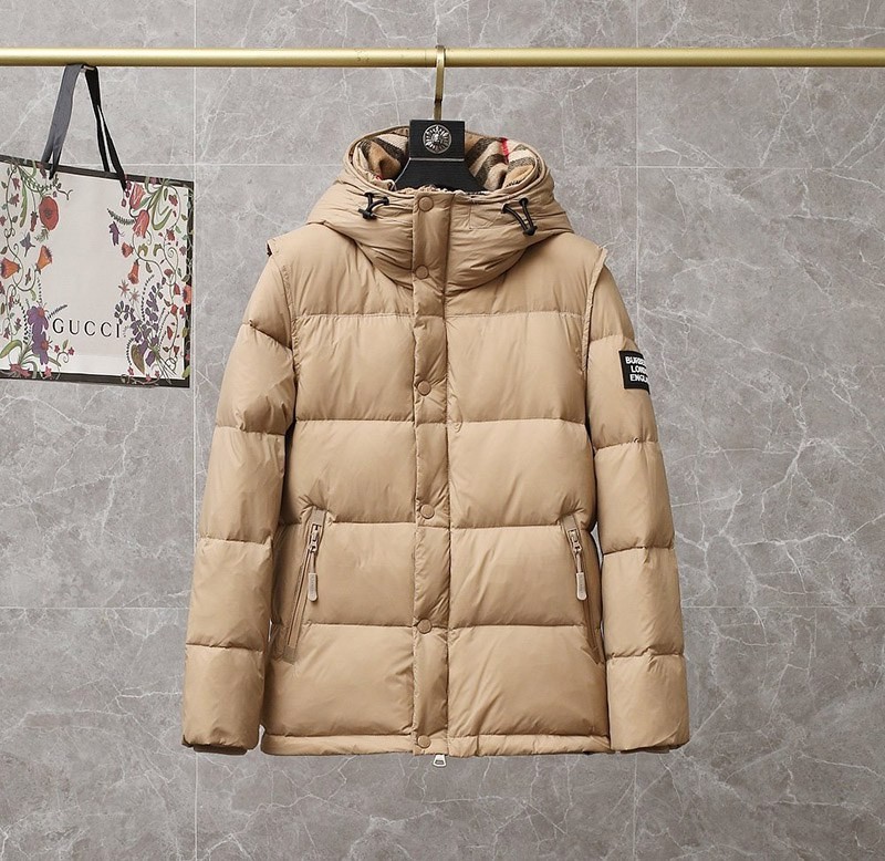 【日本未発売】バーバリー ナイロン パファージャケット 偽物 ダウン Bas94019人気