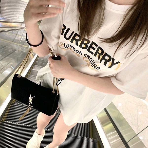 新デザイン バーバリー ロゴ プリント Tシャツ スーパーコピー Bat86268激安送料無料