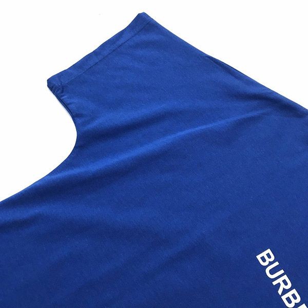 人気急上昇バーバリー Tシャツ 偽物 クルーネック 半袖 ロゴ Baw12575高い品質