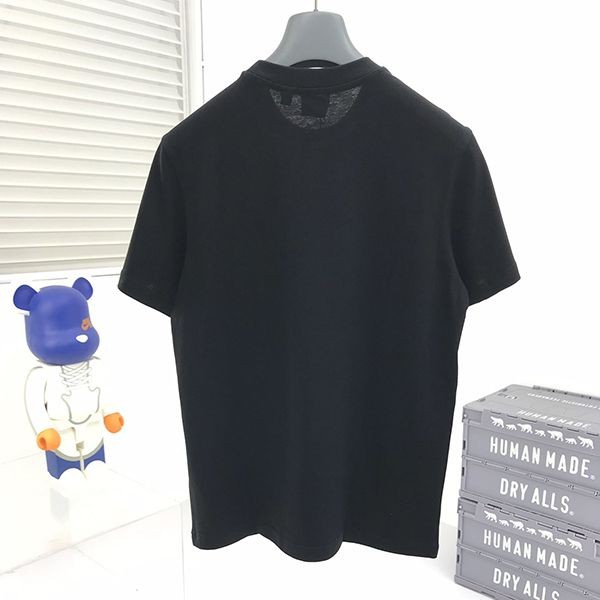 目を惹くカラーバーバリー ロゴコットンオーバーサイズTシャツ コピー 2色 Bax06236人気