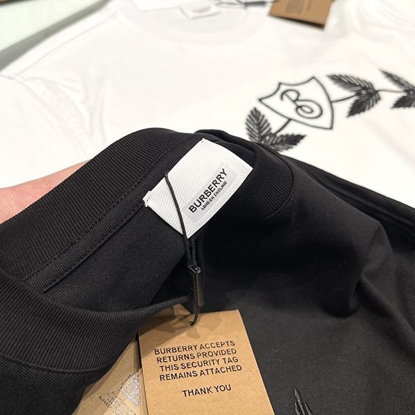 高品質♪♪♪ バーバリー Tシャツ 偽物 ブラック Bay40451高い品質